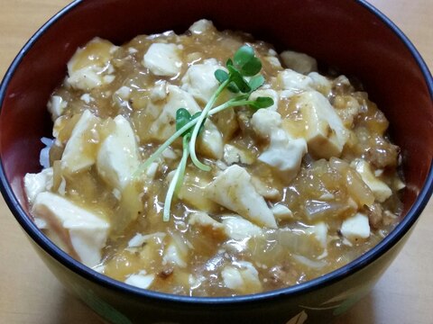 モリモリ食べれる♪麻婆丼